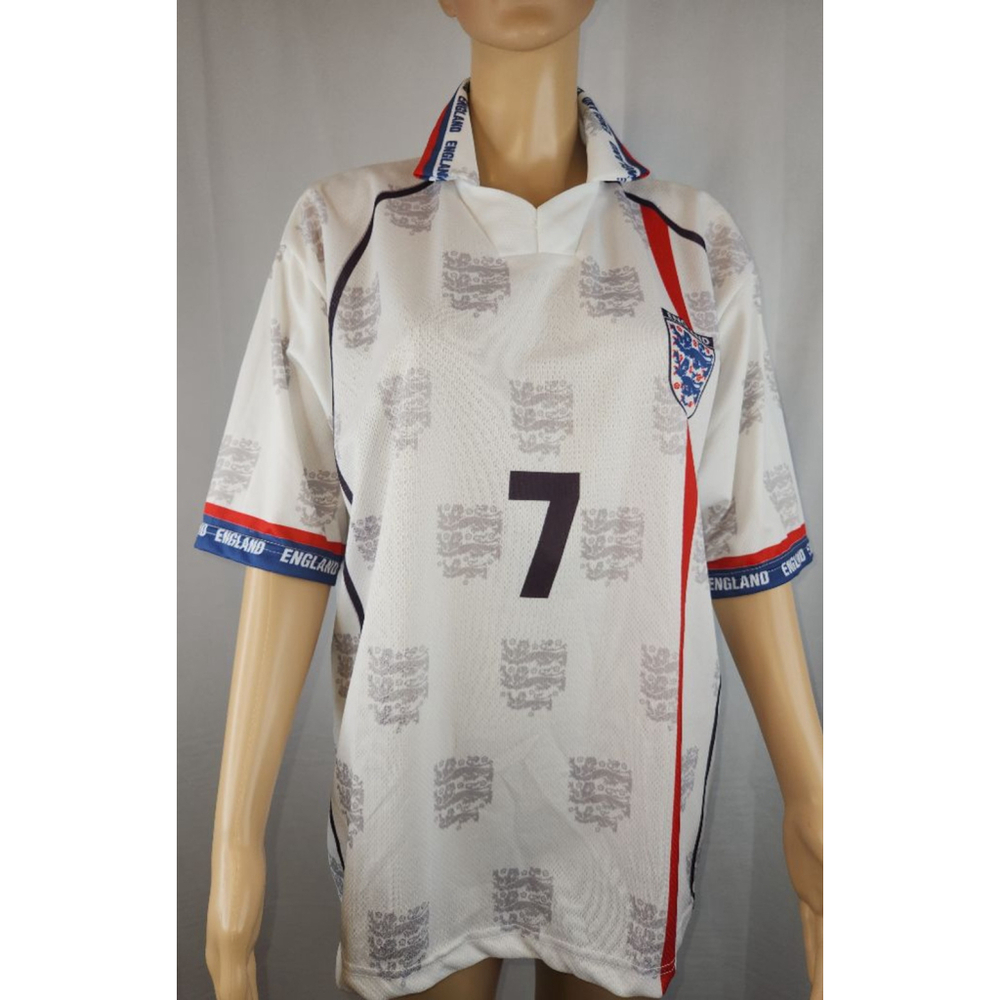 Beckham | Soccer | Shirt | White | Mens | Size XL